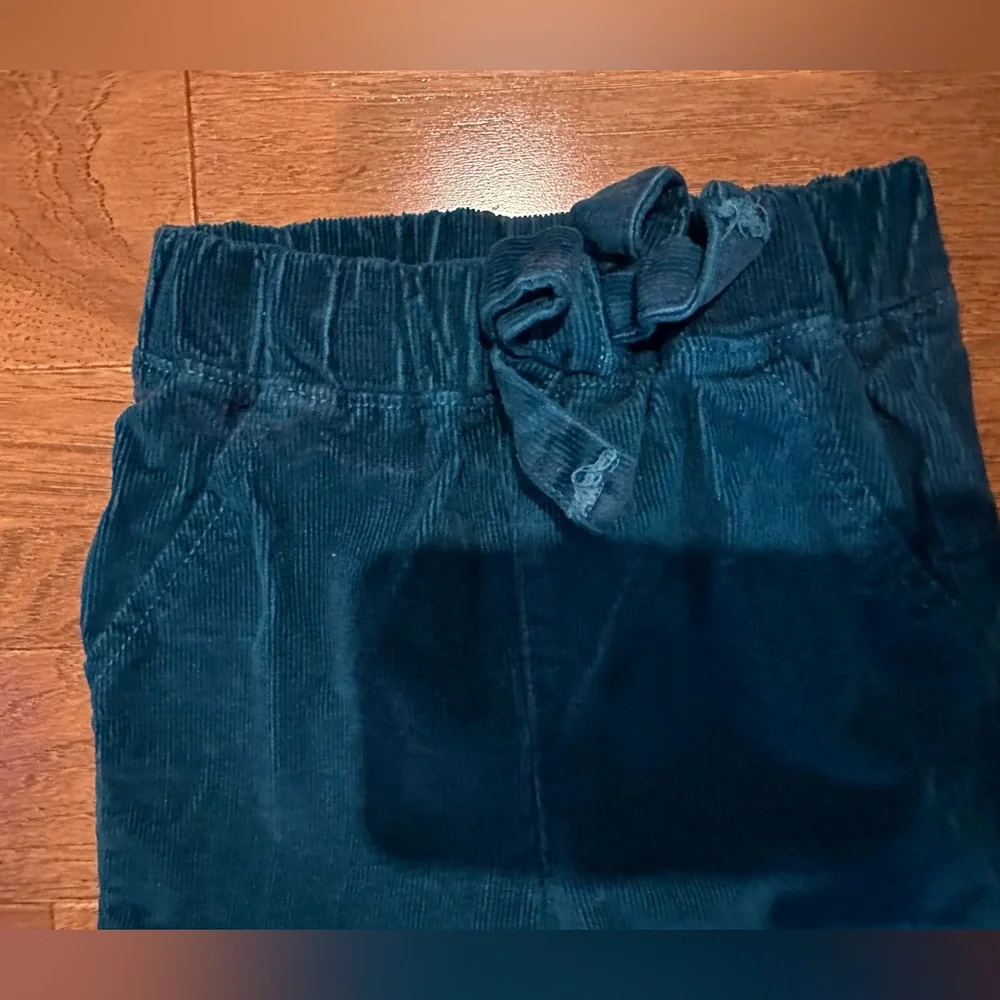 Adorable Navy Corduroy Pants for Toddlers - 24M